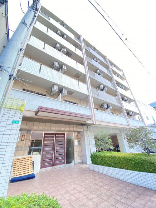 おしゃれなエントランス1DK長谷工施工物件の画像