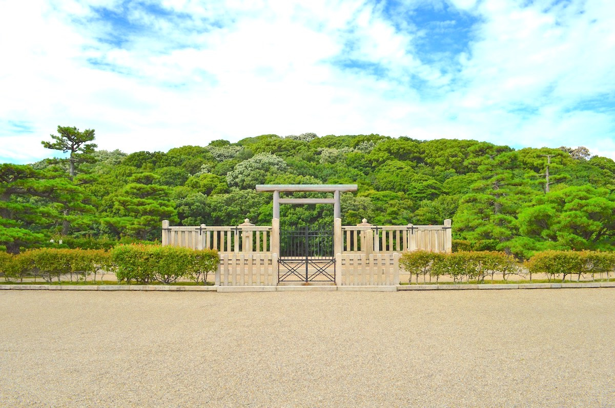 履中天皇陵（ミサンザイ古墳）の画像