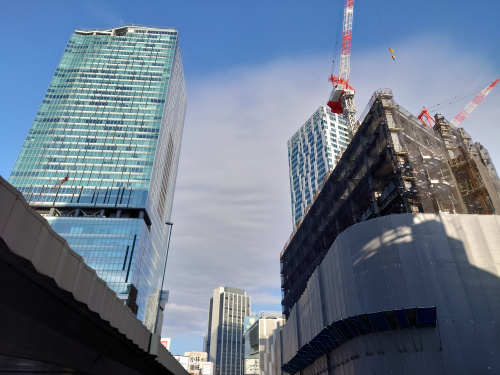渋谷駅再開発202201の画像