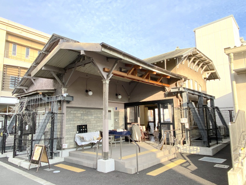 諏訪ノ森駅の旧駅舎（南海本線）の画像