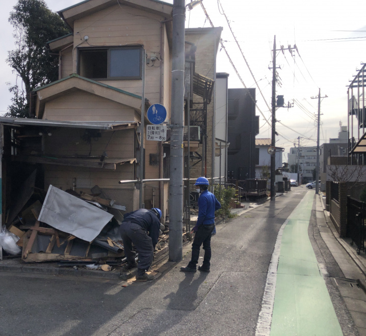 解体工事の画像
