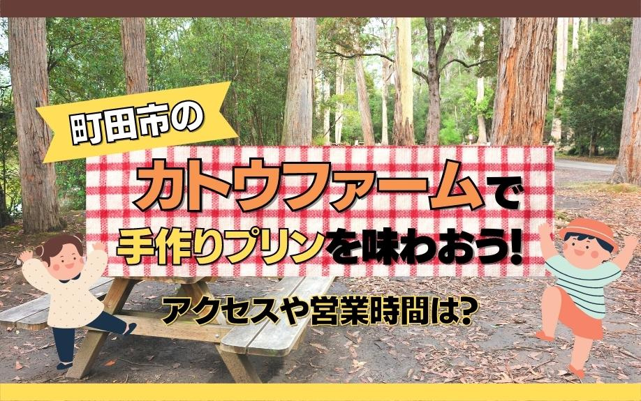 町田市のカトウファームで手作りプリンを味わおう！アクセスや営...の画像