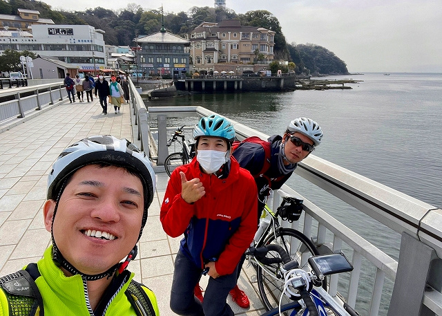 ロードバイクでサイクリング！江の島へ！の画像