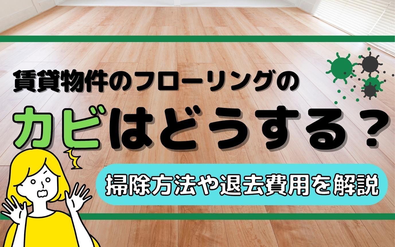 賃貸物件のフローリングのカビはどうする？掃除方法や退去費用を...の画像