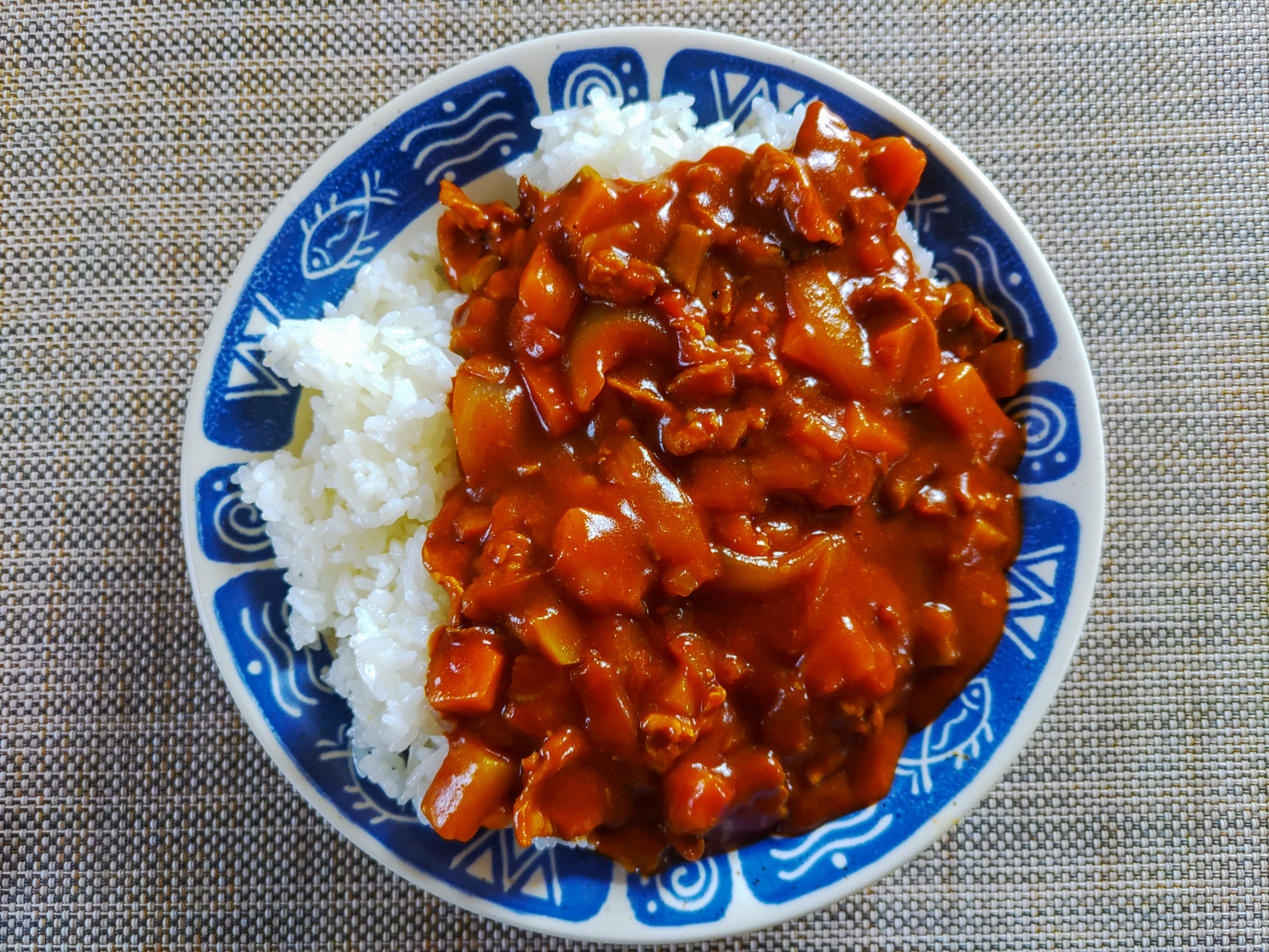 辛めのカレー作りました。の画像