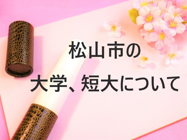 【大学・短大】松山市の大学、短大についての画像