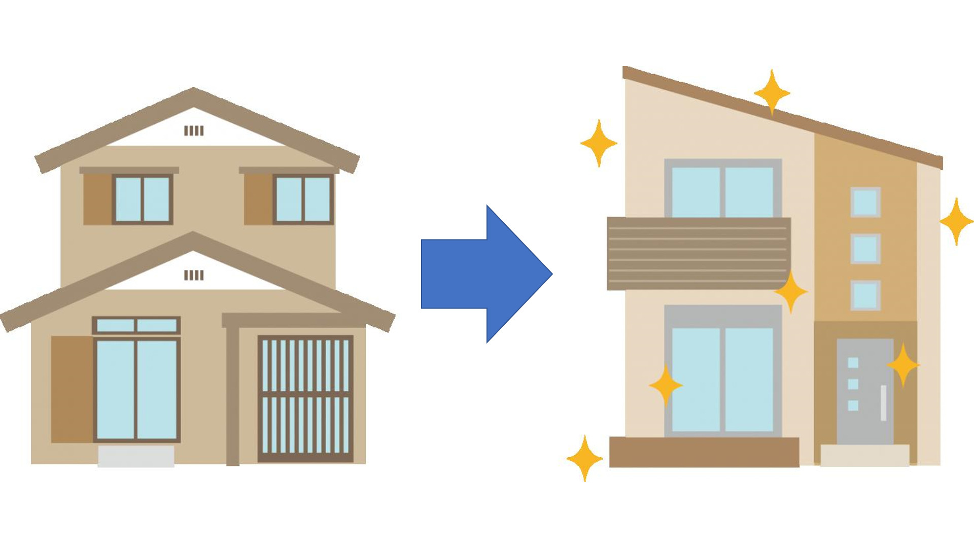 イエハチのお仕事紹介「築古の戸建の立て直し」のご相談の画像