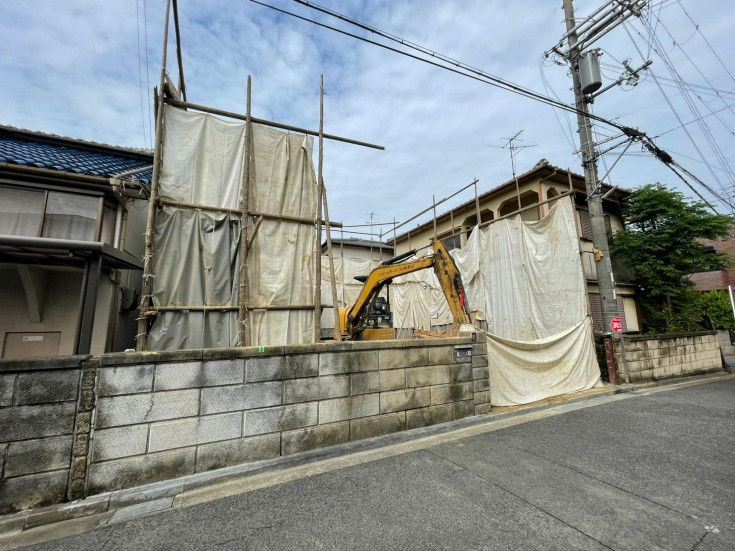 【解体工事】岸和田市箕土路町の古家を解体中です(^^)/の画像