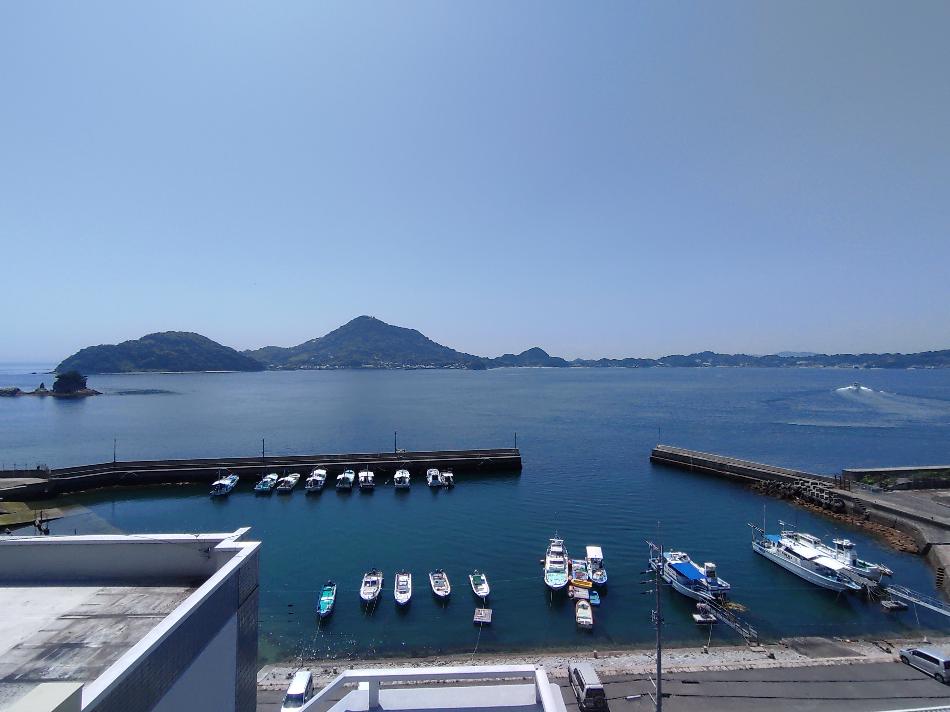ベランダからオーシャンビューなマンション。カーサグラン高浜。...の画像