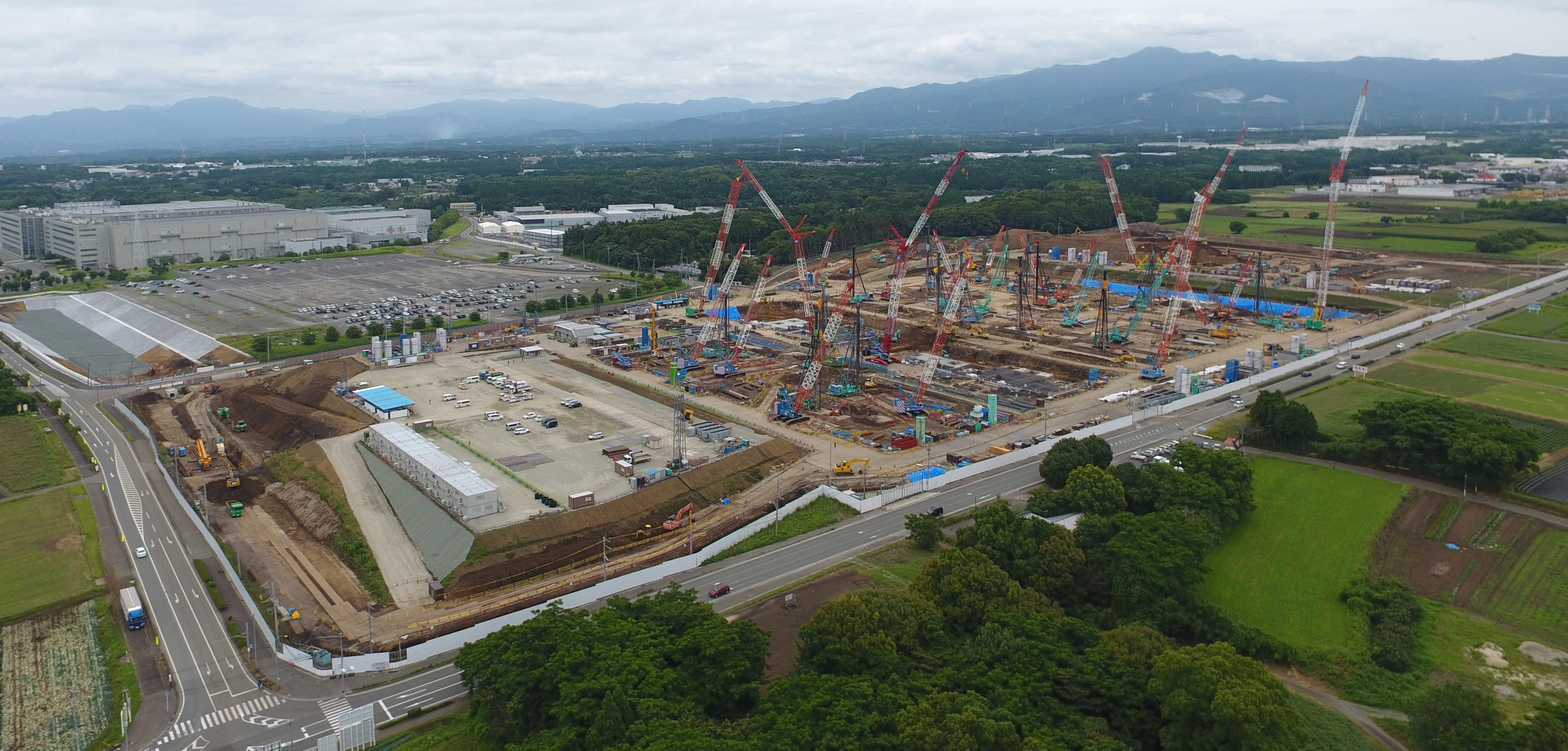 世界的半導体メーカーTSMC（台湾積体電路製造）工場予定地を...の画像