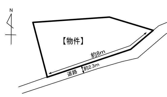 【売土地】掛川市富部の画像
