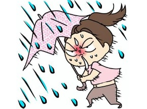 「台風4号」の画像