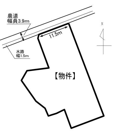 【売土地】掛川市沢田の画像