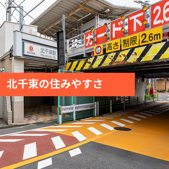 昭和的な雰囲気の残る大田区北千束の画像