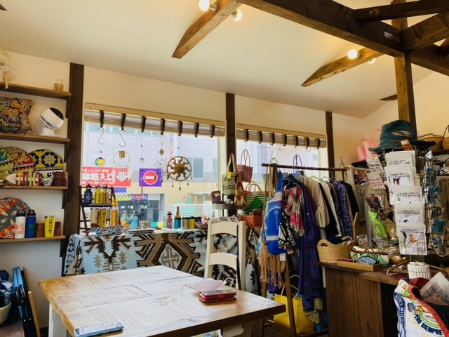 雑貨屋さんでティータイム♪キッチンカー♪の画像