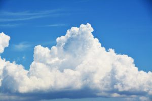 積乱雲の画像
