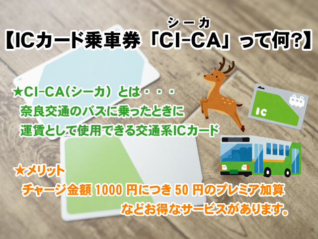 【奈良交通ICカード乗車券「CI-CA」(シーカ)って何?】チャージ方法について|賃貸のマサキ