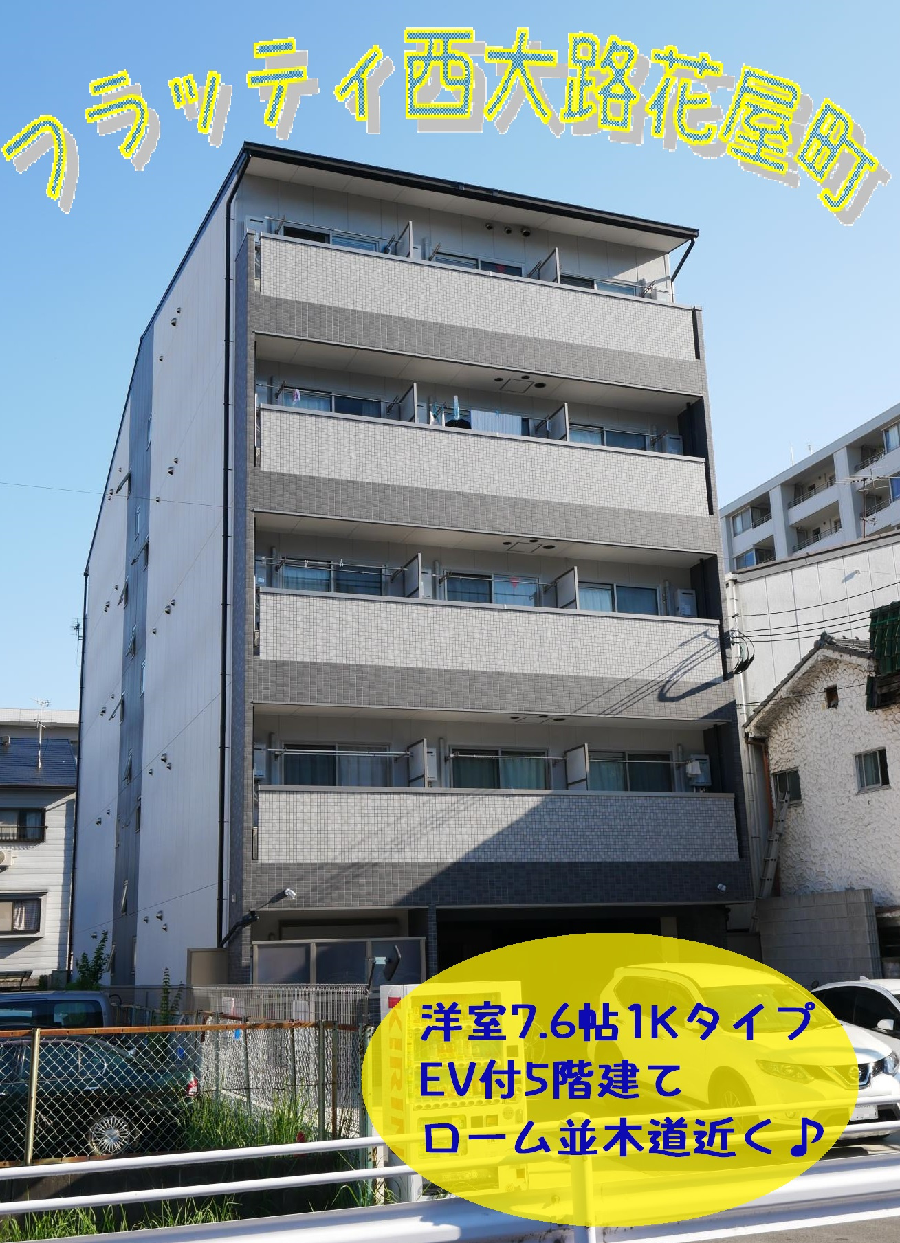 ローム並木道近く♪の画像