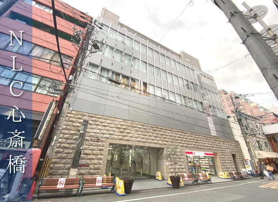 心斎橋駅から徒歩4分！8坪の事務所♫【NLC心斎橋】の画像