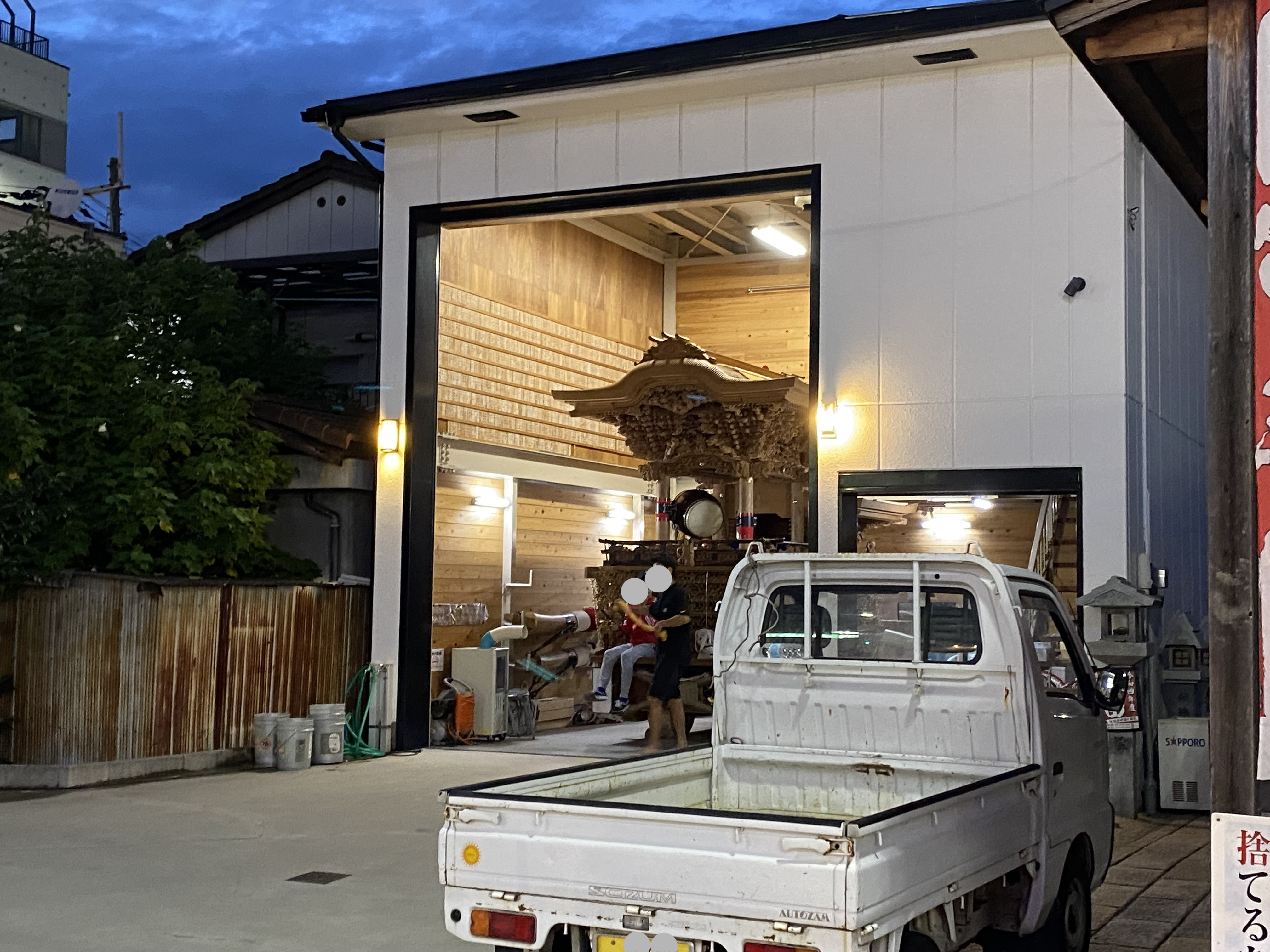 地車小屋の画像