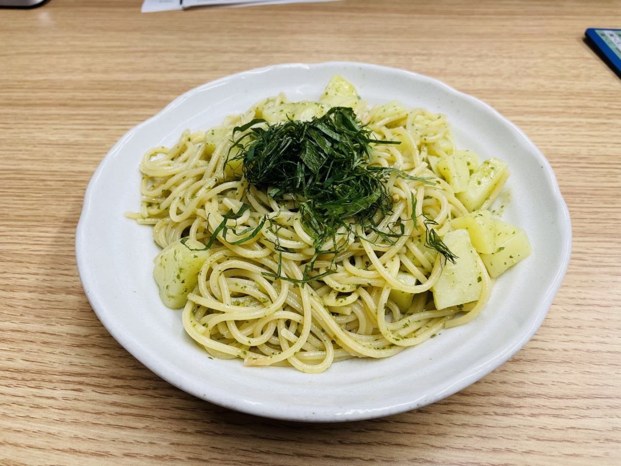 ジェノベーゼソース　できるまでの画像
