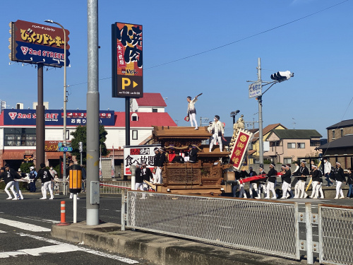 向ヶ丘町の地車の画像