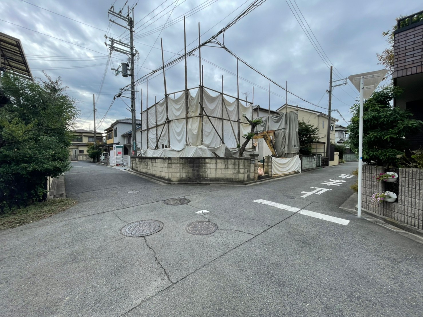 【解体工事】岸和田市箕土路町角地の解体工事が進んでいます(^...の画像
