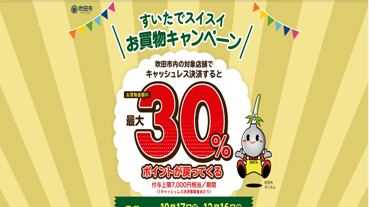 すいたですいすい　お買い物キャンペーンの画像