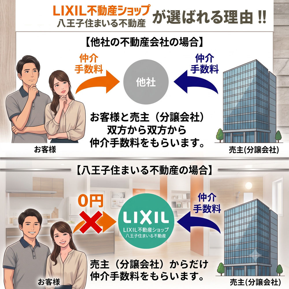 「仲介手数料無料サービスとその仕組みを公開!!」の画像
