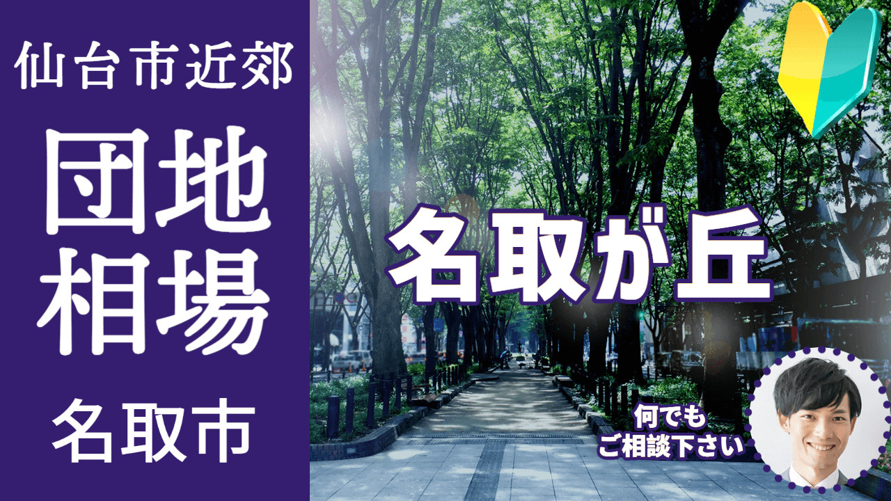 [宮城県名取市名取が丘]編 不動産売却の査定相場を知ろう【土...の画像