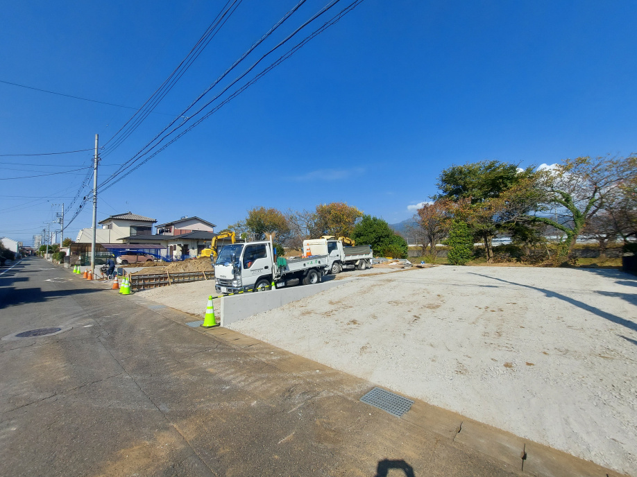 沼津市西添町分譲土地　販売中です。（11/12現在工事状況）...の画像