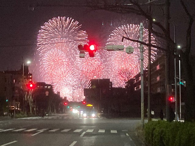 3年ぶりの花火大会開催の画像