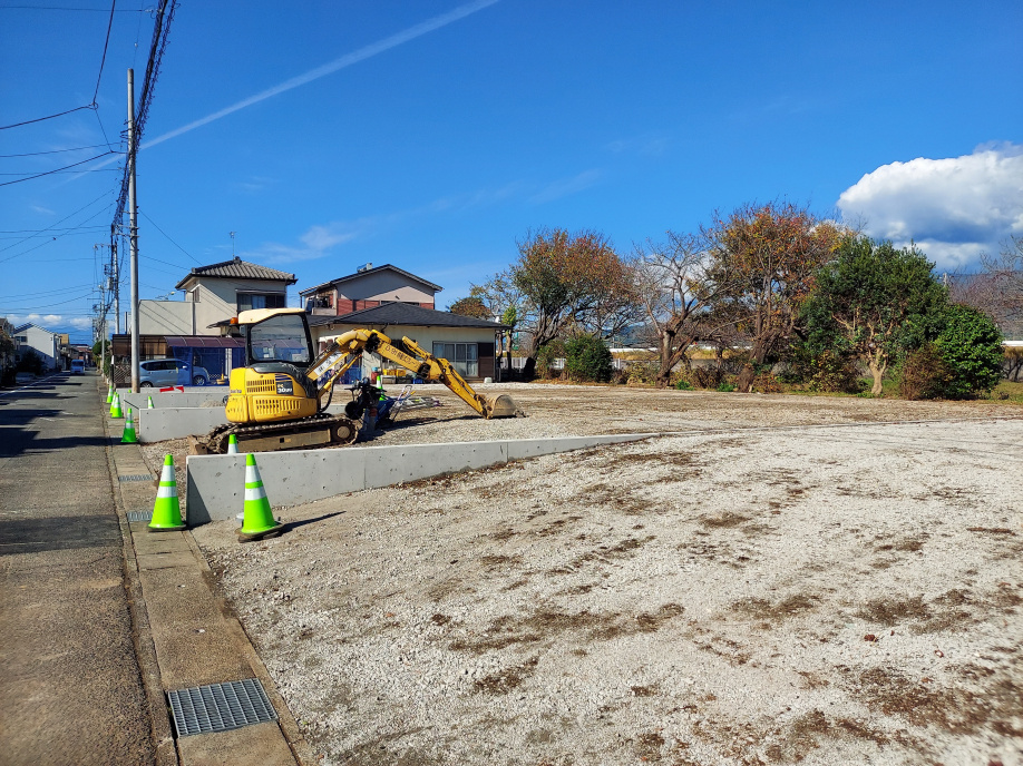 沼津市西添町分譲土地　販売中です。（11/28現在工事状況）...の画像