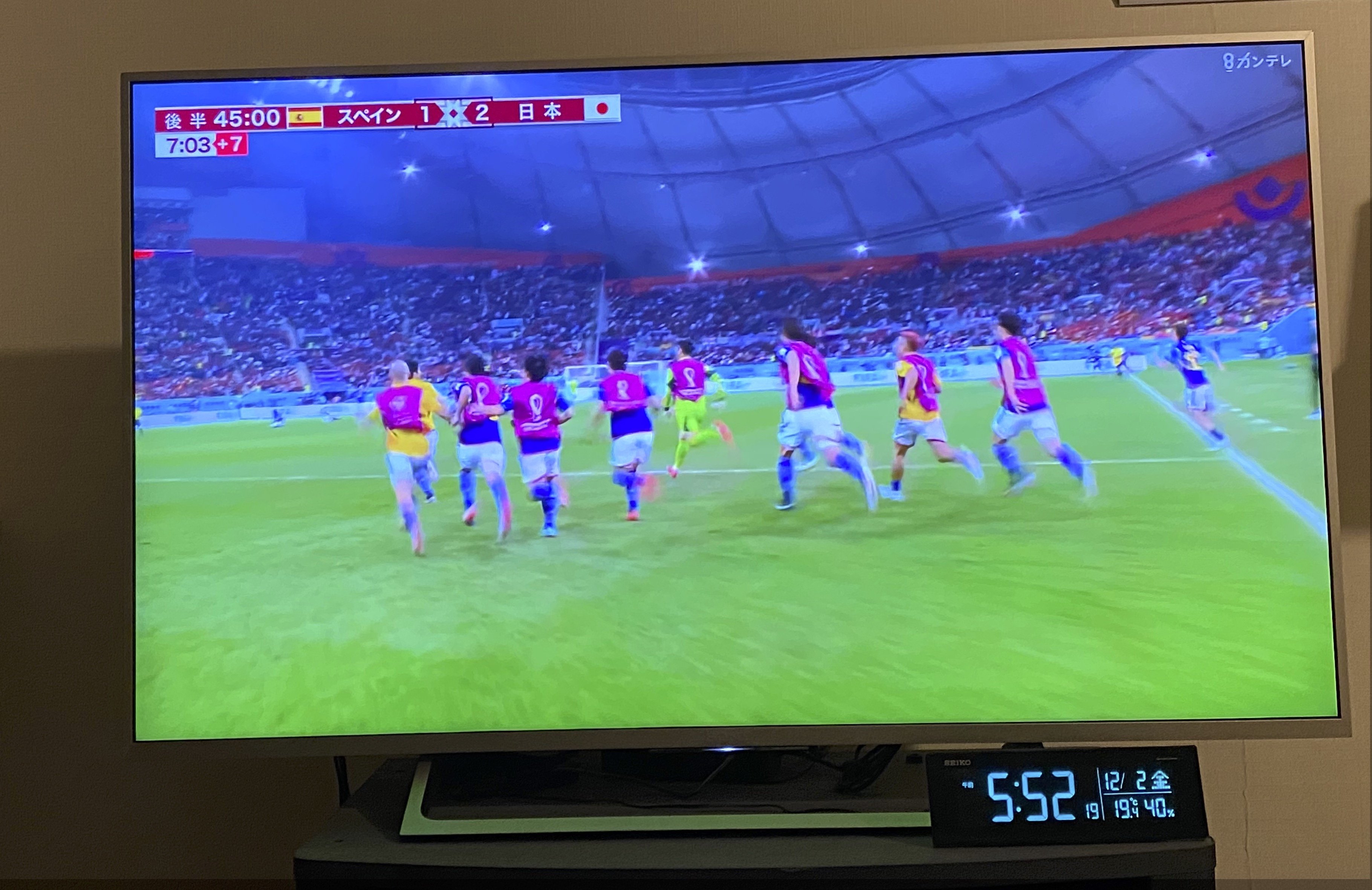 サッカーワールドカップ日本戦の画像
