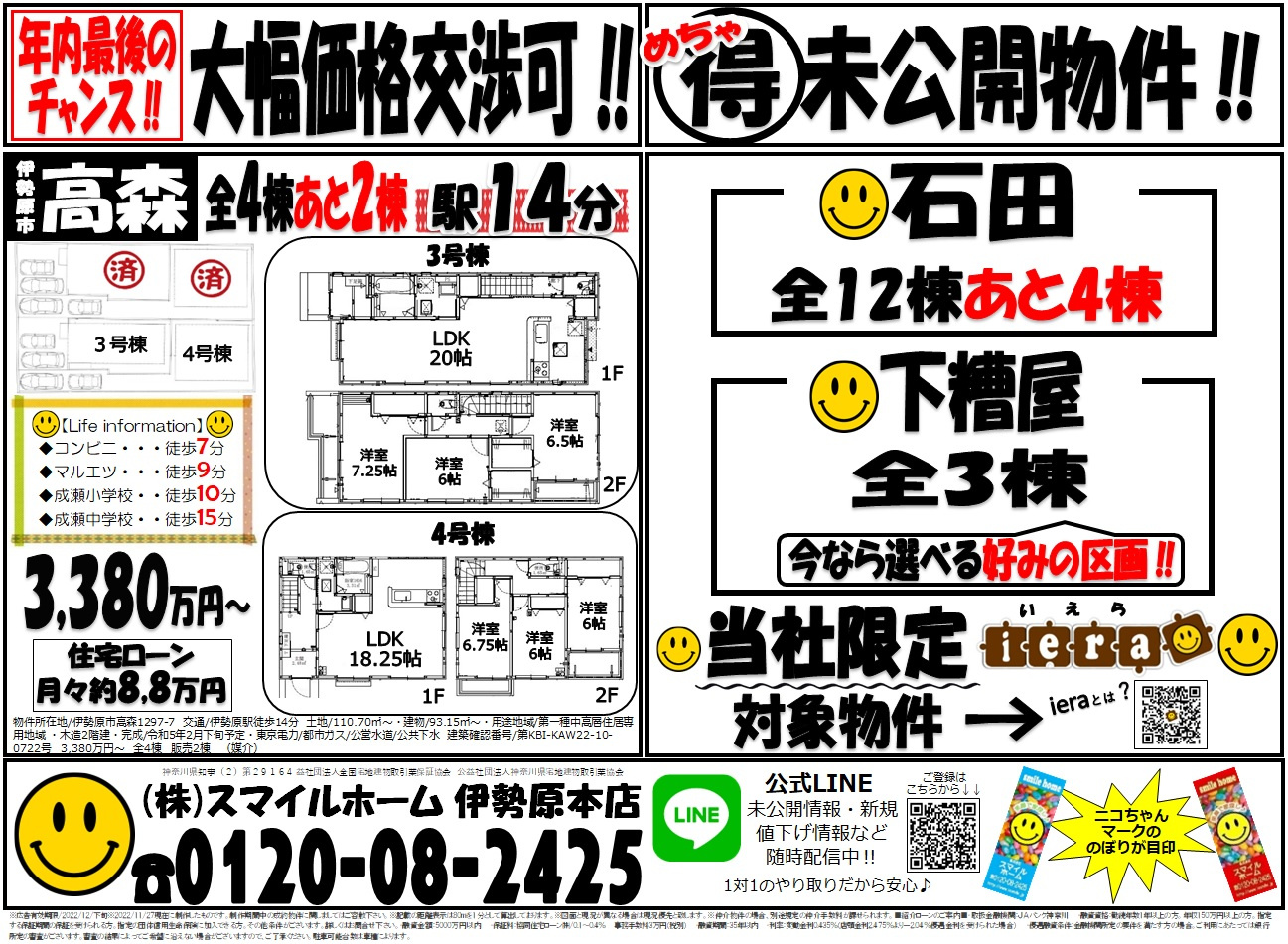 伊勢原本店　今週のチラシの画像