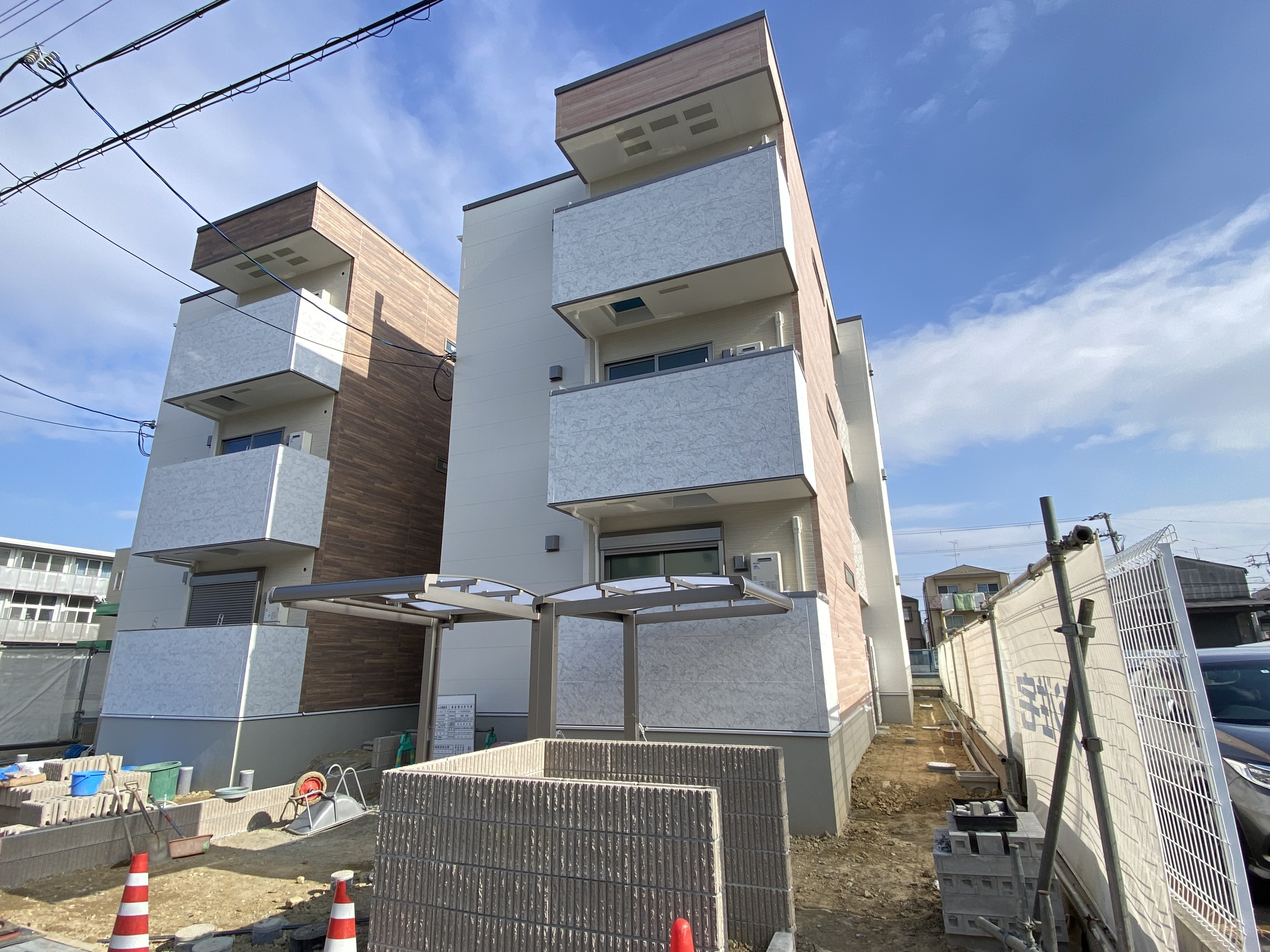 鳳中町に新築建築中！の画像