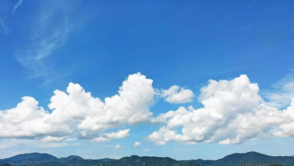 日本晴れの画像