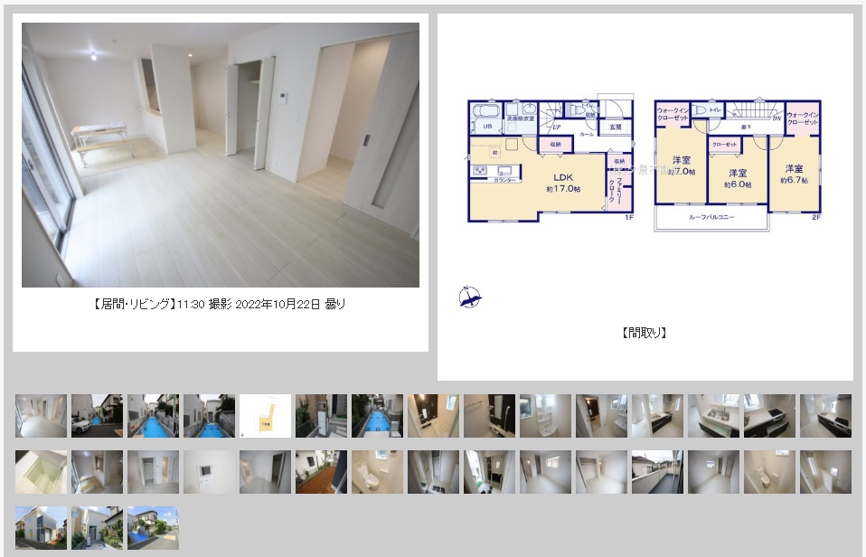 見沼区大字東新井建売【室内写真撮影しました】の画像