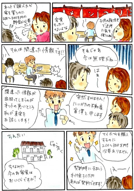 にいがたの不動産　みんなで作ってみましたの画像