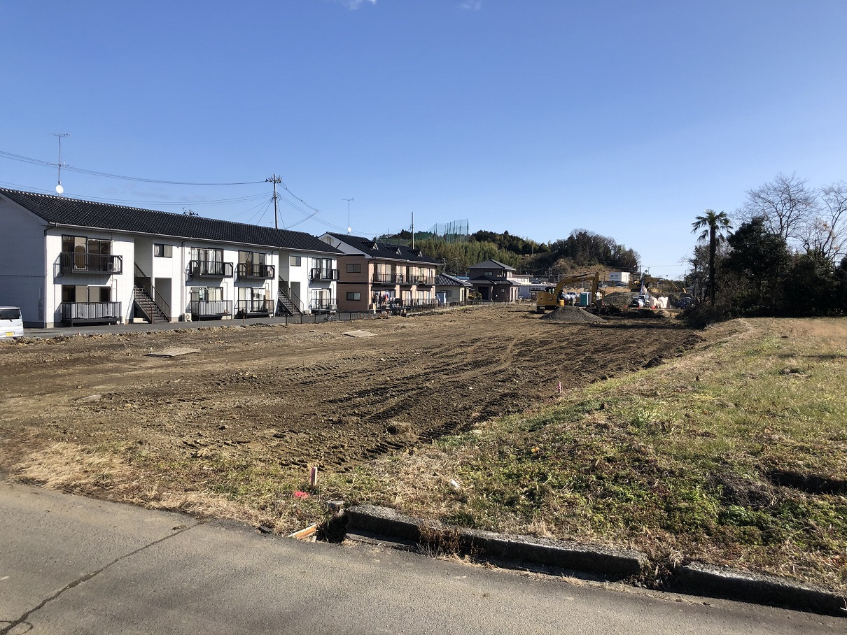 勿来町四沢の新規分譲地10区画!!　現地の様子の画像