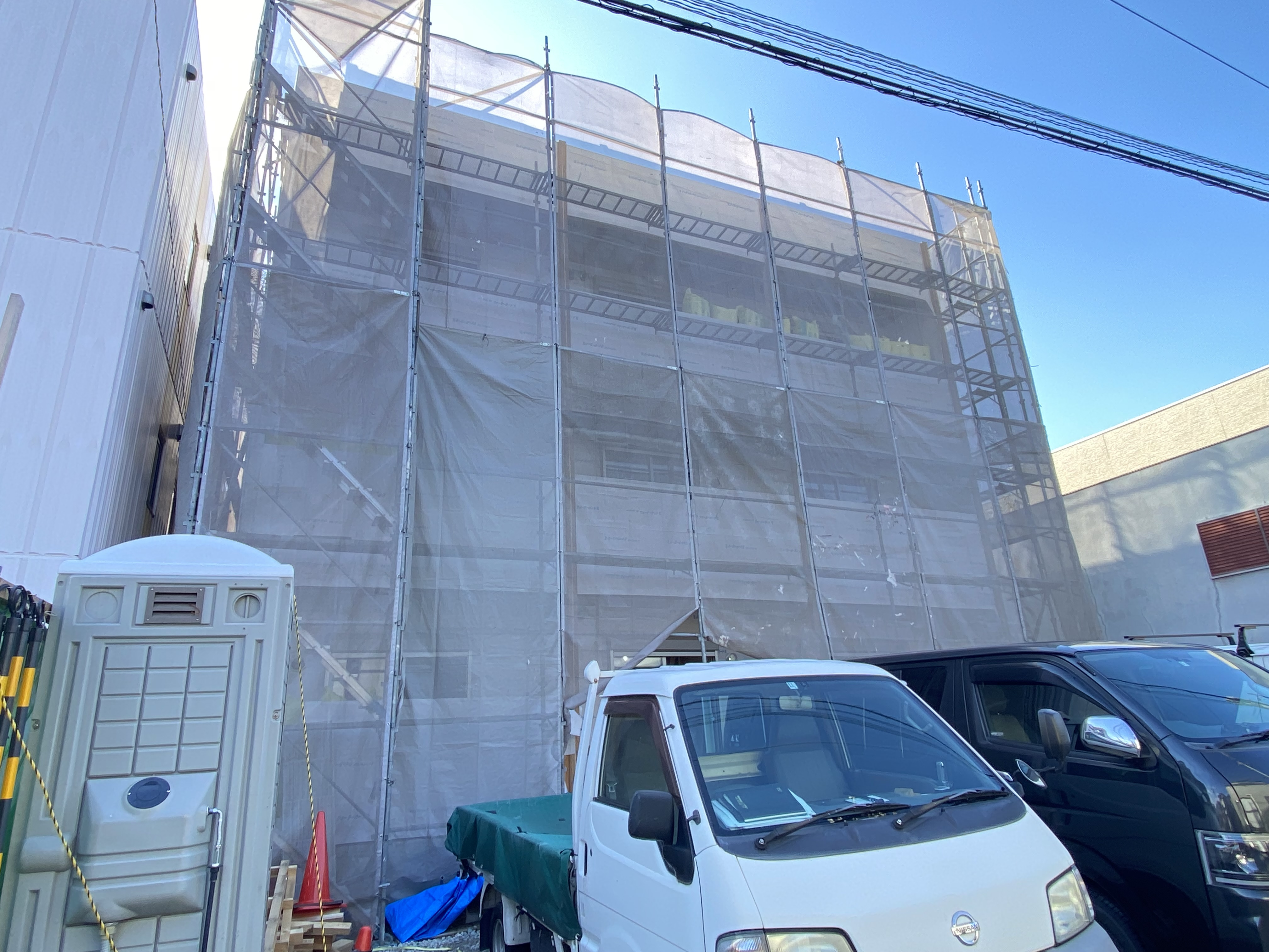 浜寺石津町西に新築1DK建築中！の画像