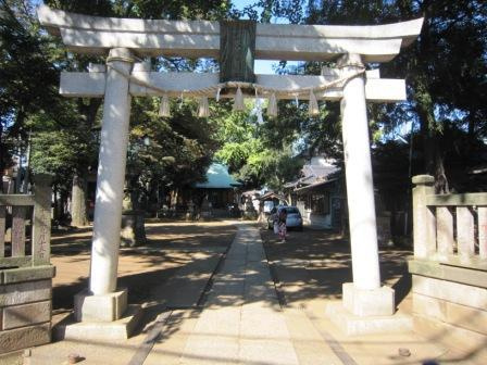 七五三のお参りの画像