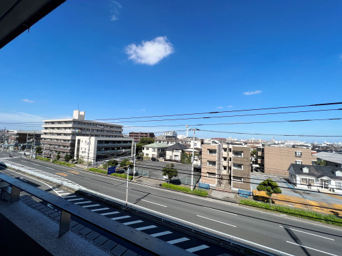 窓から見える景色