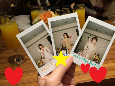 結婚式二次会(*´▽｀*)の画像