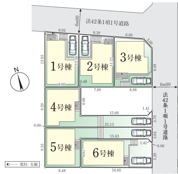 新築戸建全6棟　藤沢市石川　小田急江ノ島線「湘南台」駅　都市...の画像
