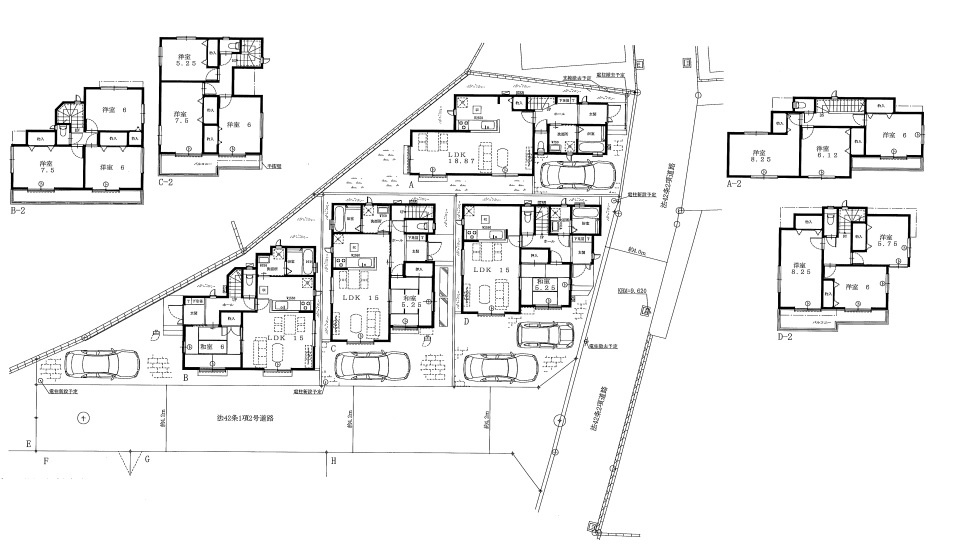 新発売　茅ヶ崎市美住町　全8区画　売地　の画像