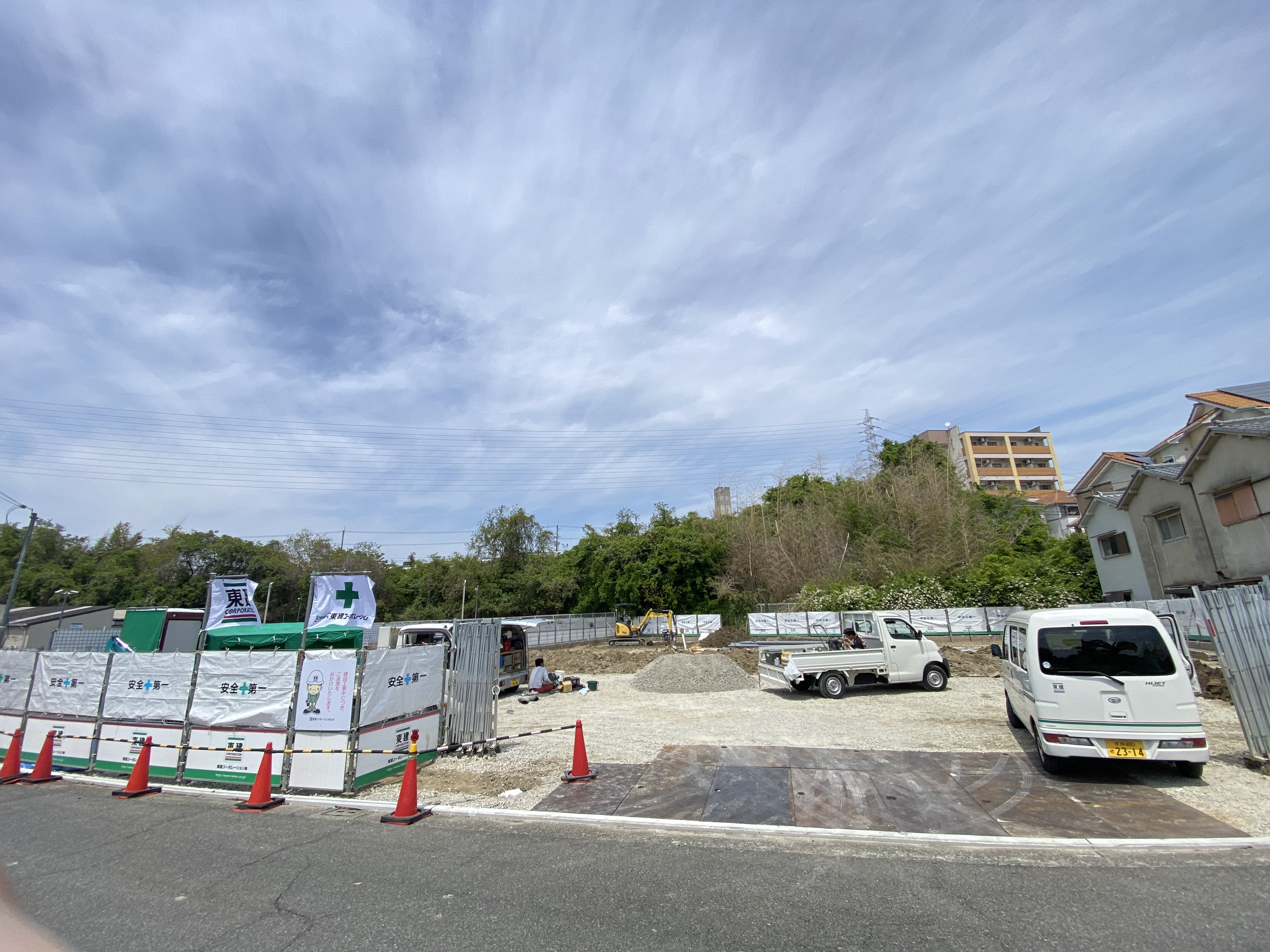 堺市中区八田北町に新築1〜2LDK建築中！の画像