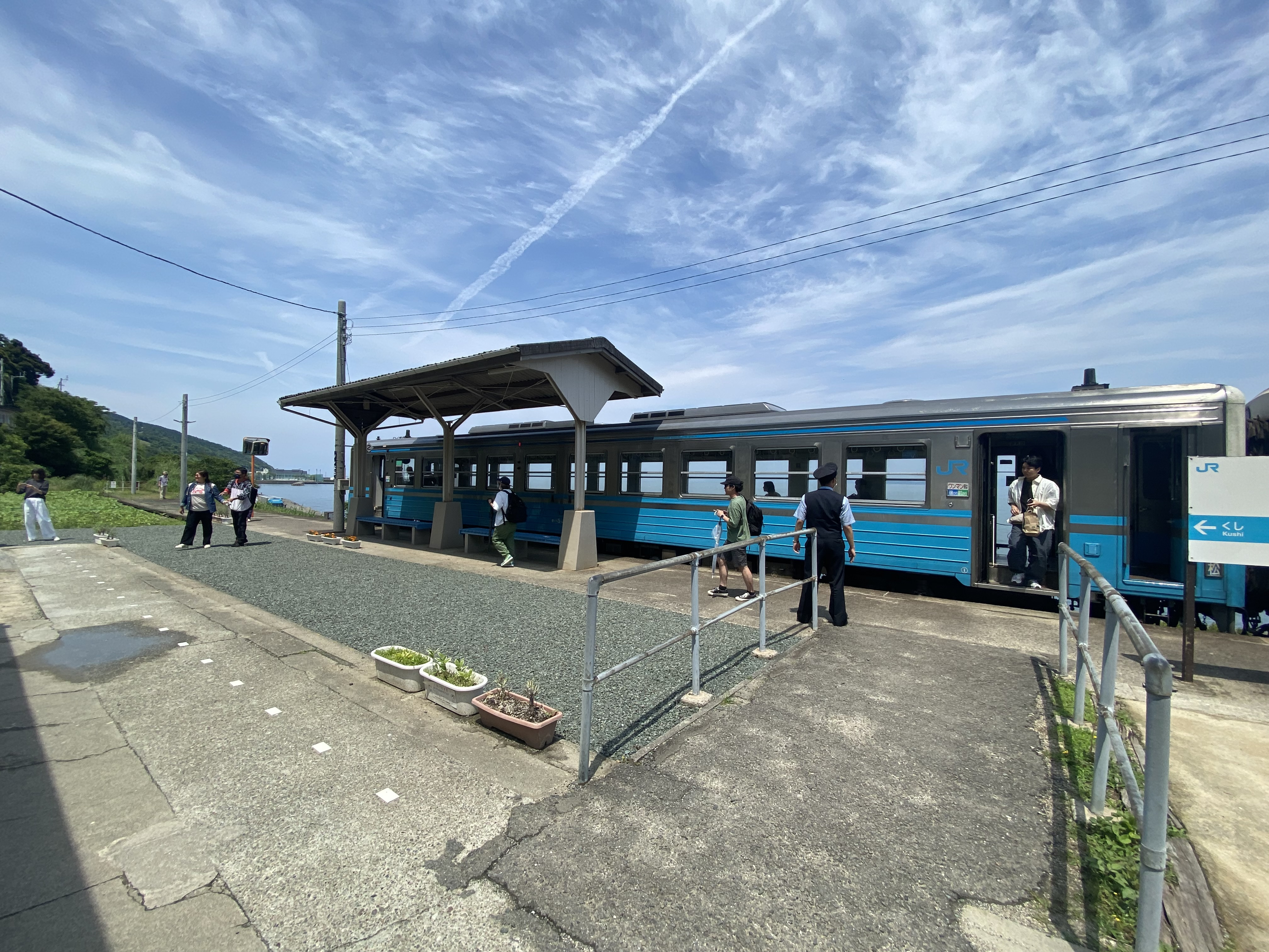 下灘駅(しもなだえき) ～ 瀬戸内海が一望できる無人駅 ～の画像