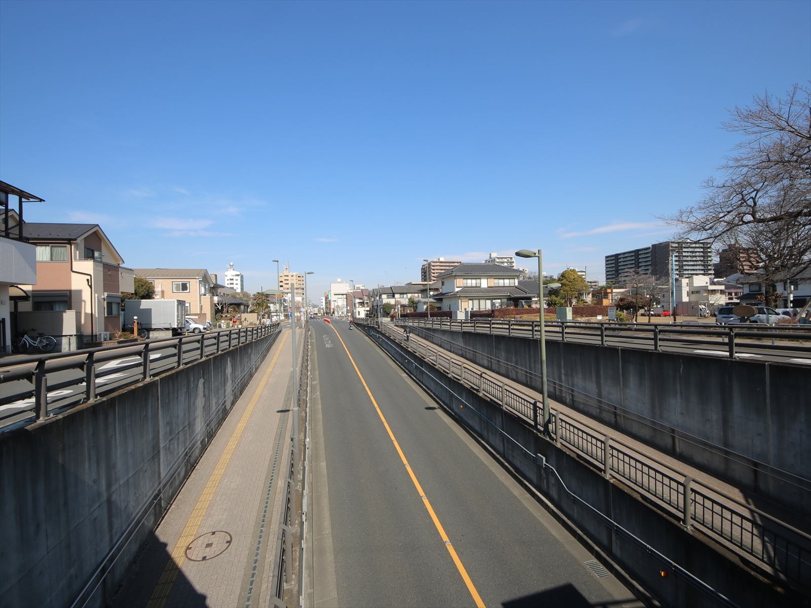 松姫通り桜横町立体から