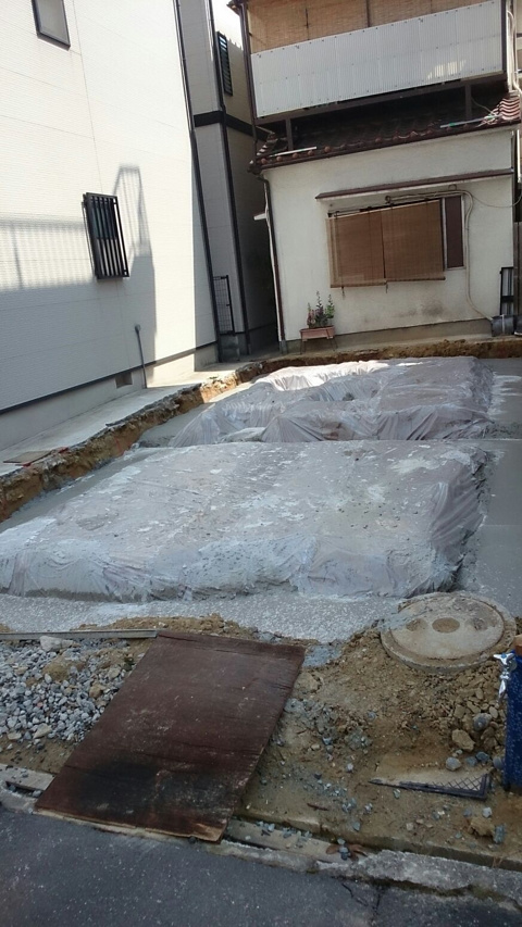 南正雀１丁目工事開始の画像